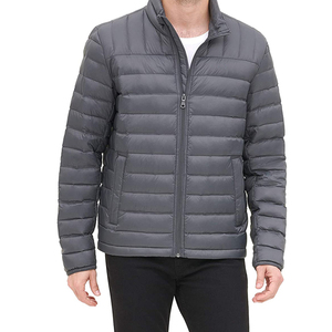 Chaqueta impermeable acolchada para hombre, abrigo grueso de burbujas de invierno de diseñador acolchado, chaqueta de poliéster personalizada para exteriores para hombre - Product Image 2