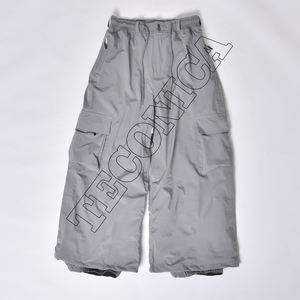 Pantalon de neige respirant et imperméable pour hommes OEM/ODM, unisexe pour le ski, l'hiver, vêtements d'extérieur avec doublure 100% polyester/coton - Product Image 1