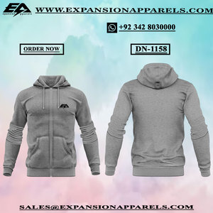 Sweat à capuche unisexe imprimé sur mesure de haute qualité en coton biologique Streetwear style décontracté polaire d'hiver brodé pour hommes Vente en gros - Product Image 5