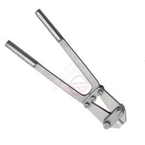 Cortador de Clavijas Ortopédicas de Doble Acción de Acero Inoxidable, Cortador de Tornillos Ajustable, Acabado Mate Duradero, Precisión y Confiabilidad - Product Image 6