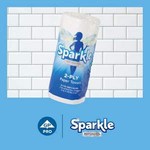 Toallas de Papel Desechables Suaves Sparkle Pick-A-Size, Ecológicas y Reciclables, de 3 Capas, 6 Rollos Dobles (660 Hojas en Total), Resistentes - Product Image 2