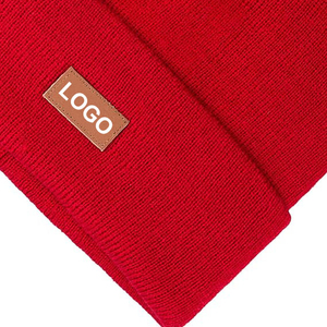 Meilleur prix 100% laine nouveauté hiver Jacquard Beanie Cap Top à la mode personnalisé réversible polaire bonnets bonne qualité casquette - Product Image 4