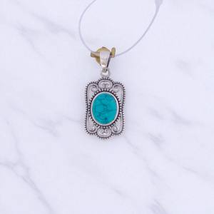 Colgante de piedras preciosas Premium Plata de Ley 925 Bohemio Con Joyas de Plata 925 Original - Product Image 2