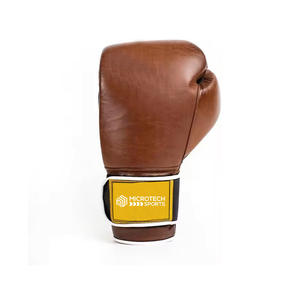 Gants de boxe personnalisés en cuir PU, cuir de vachette et similicuir options pour une performance optimale - Product Image 2