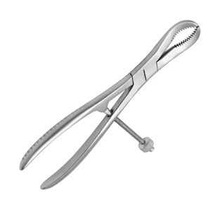 Fórceps de sujeción ósea de 13cm con bloqueo de velocidad Instrumento quirúrgico ortopédico de acero inoxidable - Product Image 2