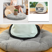 Coussin de chaise multifonctionnel SUREWALHOME, coussin de sol, coussin de jardin, coussins de salle de jeux surdimensionnés, grand coussin pour le yoga