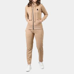 Conjunto Deportivo 2 en 1 para Mujer, Sudadera con Capucha y Pantalones Jogger, 100% Algodón Transpirable de Alta Calidad, con Cierre, para Invierno - Product Image 3