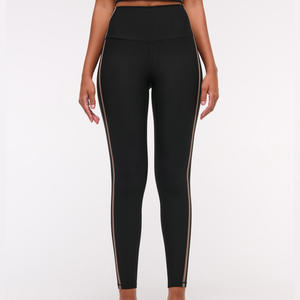 กางเกงเลกกิ้งออกกำลังกายแบบไร้ตะเข็บเอวสูงสำหรับผู้หญิง คุณภาพสูง สั่งทำได้ MOQ ต่ำ เหมาะสำหรับวิ่งและโยคะ - Product Image 2
