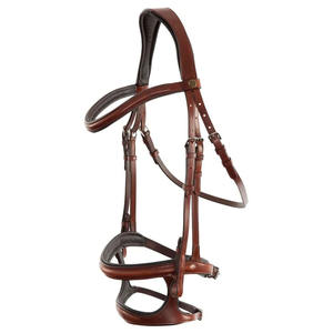 Brida de Cuero para Caballo, Suave, al por Mayor, para Equitación Inglesa, Brida de Cuero Genuino Hecha en Pakistán - Product Image 1