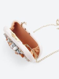 <b>Small</b> Resin <b>Clutch</b> <b>Bag</b> For Evening Dinner Function Wedding Resin <b>Clutch</b> <b>Bag</b> With Premium Quality Finish for women at low price - Product Image 6