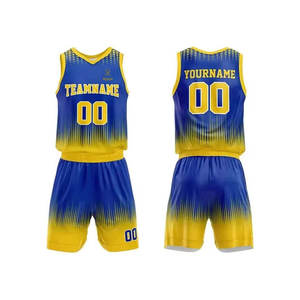 Uniforme de basket-ball léger et confortable, faible MOQ, prix bas, taille personnalisée, uniforme de basket-ball en vente - Product Image 1