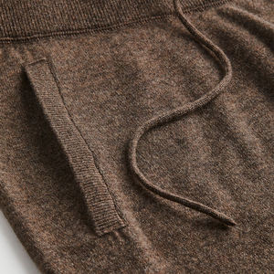 Pantalon de survêtement slim de couleur vierge pour hommes avec logo personnalisé pour l'hiver - Product Image 6