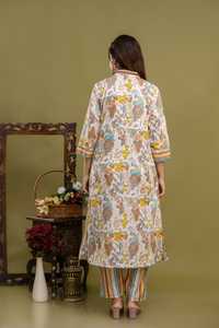 Elegant <b>Wedding</b> Wear Long Kurti Set <b>Womens</b> Ethnic Collection High Quality Fabric & Design Wholesale Factory Supplier - Product Image 2