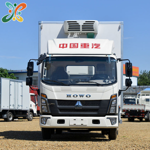 Camions frigorifiques d'<span class=keywords><strong>occasion</strong></span> Sinotruk Howo 4x2 23m³ personnalisables avec conduite à droite, unités de réfrigération, <span class=keywords><strong>prix</strong></span> de vente pour le transport alimentaire - Product Image 2