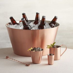 Design attrayant Forme et taille personnalisées Cuve à vin Meilleure qualité Seau à vin galvanisé pour la vente à chaud Cuve à vin - Product Image 4