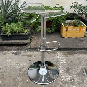 Contemporary Acrylic <b>Bar</b> <b>Stool</b> with Swivel and Height <b>Adjustment</b> GAK-631 for Kitchen Club Home <b>Bar</b> Cafe Use <b>Bar</b> Furniture - Product Image 3