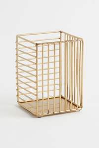 Kitchenware Decorative Tabletop Utensil Baskets Utensils Iron Wire <b>Holder</b> Centerpiece Spoon Fork <b>Knife</b> <b>Holder</b> Hot Selling - Product Image 2