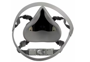 3M 6200 <b>TPE</b> Reusable Respirator Half-Face Mask Comfortable Fit Customized Layers Offers Reliable Protection Particulates Gases - Product Image 3