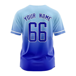 Maillot de baseball personnalisable, mode écologique, respirant et vente en gros à chaud - Product Image 3
