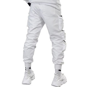 Pantalon cargo de haute qualité pour hommes Pantalon cargo d'hiver de gym personnalisé de grande taille pour hommes Pantalon cargo à poches multiples - Product Image 4