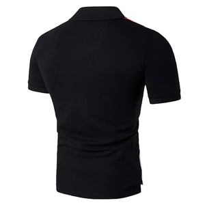 Polos décontractés pour hommes de haute qualité imprimés sur mesure vêtements de sport unis à manches courtes à séchage rapide avec des couleurs de tissu vierge bon marché - Product Image 5