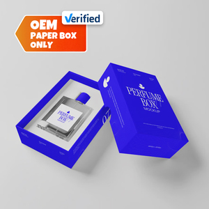 Caja de Regalo de Joyería de Lujo Personalizada para Collar y Anillo con Impresión de Logotipo, Empaque Premium Personalizado, Marca OEM/ODM - Product Image 2