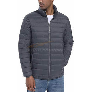 Chaqueta acolchada con aislamiento para hombre al por mayor abrigo de invierno ligero a prueba de viento y repelente al agua con carcasa de nailon transpirable suave - Product Image 2