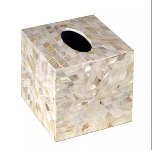 Bandejas redondas de perlas para manualidades, bandeja de madera de Chocolate para servir, precio adecuado - Product Image 2