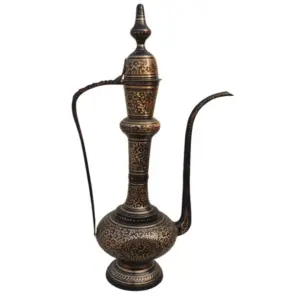 Оптовая продажа, кофейник в арабском стиле dаллах, высококачественный металл Aftaba с полной гравировкой