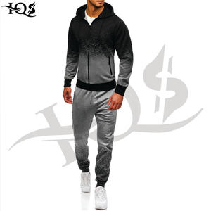 ชุดวิ่งออกกำลังกายสำหรับผู้ชายชุดวิ่งออกกำลังกายโพลีเอสเตอร์สำหรับผู้ชายชุดวิ่งออกกำลังกายโพลีเอสเตอร์ขายส่ง - Product Image 2