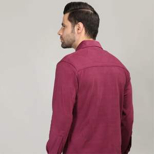 Veste chemise style homme Surchemise en coton durable avec fermeture boutonnée et design utilitaire - Product Image 3
