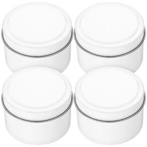 Frascos de velas con recubrimiento en polvo de excelente calidad, tarros para hacer velas con tapas, perfectos para la decoración del hogar, sala de estar, cafetería, vajilla, frascos de uso - Product Image 2