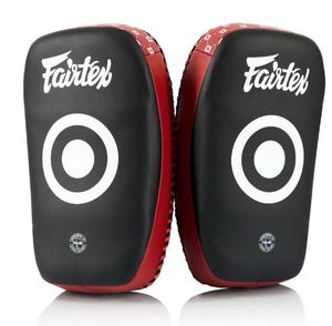 แผ่นรองเตะคุณภาพสูงสำหรับมวยไทย Fairtex อัพเกรด หนังแท้ & หนัง PU วัสดุ EVA ผลิตภัณฑ์มวยระดับพรีเมียม - Product Image 2