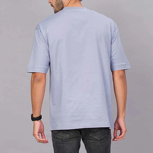 T-shirts surdimensionnés pour hommes, poids personnalisé et matière 100 % respirante, disponibles à un prix raisonnable - Product Image 2