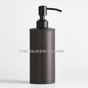 Home <b>Decorative</b> Liquid Soap Dispenser <b>Bathroom</b> Ware Factory Price Shiny Stainless Steel Mother Pearl High Grade American Style - Product Image 5