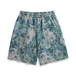 Pantalones cortos informales hechos a medida para hombre, tela transpirable para ropa de calle de verano y comodidad diaria, patrón sólido, servicio OEM disponible - Product Image 2