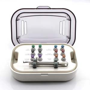 Juego de herramientas de reparación de implantes protésicos dentales 10-70NCM destornilladores de torsión universales controladores de trinquete manuales para odontología - Product Image 6