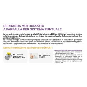 Volet papillon motorisé pour systèmes CVC Tecnosystemi à commande ponctuelle - Product Image 4