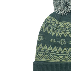 Gorros unisex cálidos y elegantes hechos de acrílico suave, perfectos para ropa de invierno, moda informal o marca promocional - Product Image 3