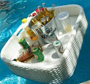 99GD ถาดอาหารเช้าลอยน้ําแบบกําหนดเองสําหรับสระว่ายน้ํา ถาดสระว่ายน้ําลอยน้ําสําหรับอาหารและเครื่องดื่ม - Product Image 2