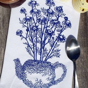 100% Cotton Tùy Chỉnh In Ấn Cao Hấp Thụ Nhà Bếp Khăn Mềm Mịn Làm Sạch Món Ăn Vải Placemat Bữa Ăn Tối Trà Khăn Thân Thiện Với Môi - Product Image 4