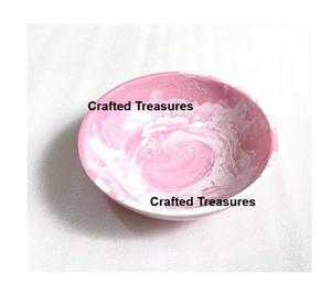 Bol à salade en résine écologique pour la vaisselle, la décoration de la maison, les desserts et les soupes - Product Image 1