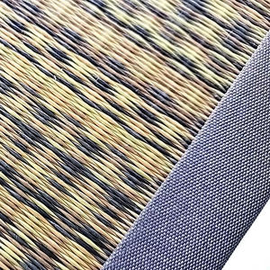 (10% de DESCUENTO) Alfombra Cuadrada de Tatami de Polipropileno Hecha a Mano de 60 mm, Acolchado Personalizable de 900*900 mm, Impermeable, Resistente a las Manchas, Color Japonés Asiático - Product Image 1