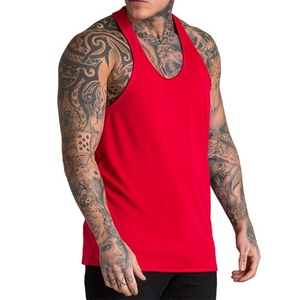 Camiseta sin mangas transpirable de talla grande para hombre, chaleco holgado de secado rápido sin mangas, chaleco deportivo de poliéster de diseño Simple para gimnasio al aire libre - Product Image 2