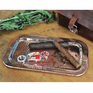 Plateau de service pour centres de table décor 2024 nouveau Design Vintage en laiton plateau de service de Fruits pour décor de mariage meilleur vendeur - Product Image 5