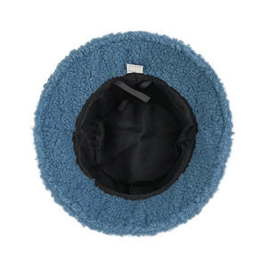 Sombrero de Pescador para Mujer SIDDIQUI HOSINEX 2024, de Piel Sintética, Laminado, Informal, de Felpa Teñida, sin Costuras, Lavado, Cálido para Invierno, con Lazo - Product Image 5