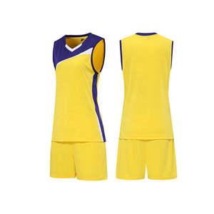 Uniformes de volley-ball pour hommes 100% polyester conçus sur mesure Dernier design Prix bas pour adultes - Product Image 1