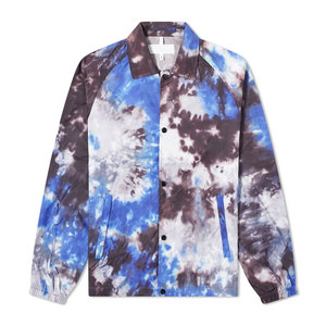 2023 veste d'entraîneur pour hommes de haute qualité personnalisée veste universitaire chauffante avec col montant et appliques article de vente chaud - Product Image 1