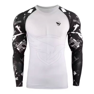 เครื่องป้องกันผื่นคัน MMA แบบ rash GUARD ทำจากโพลีเอสเตอร์ - Product Image 1