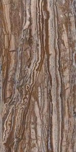 Italio Brown Indoor Flooring 600x1200 Glossy Glazed Polished Porcelain <b>Wall</b> Floor Marble Tile Premium - Product Image 5